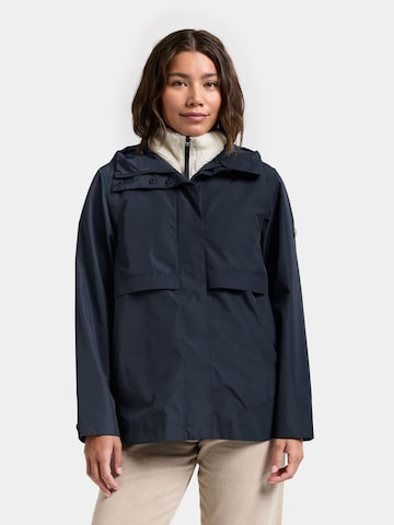 Didriksons Outdoorjas 'ELSA' in Blauw: voorkant