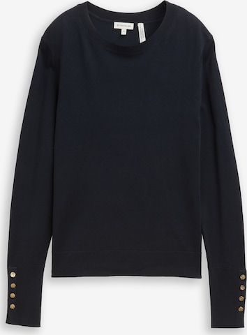 TOM TAILORPulover - plava boja: prednji dio