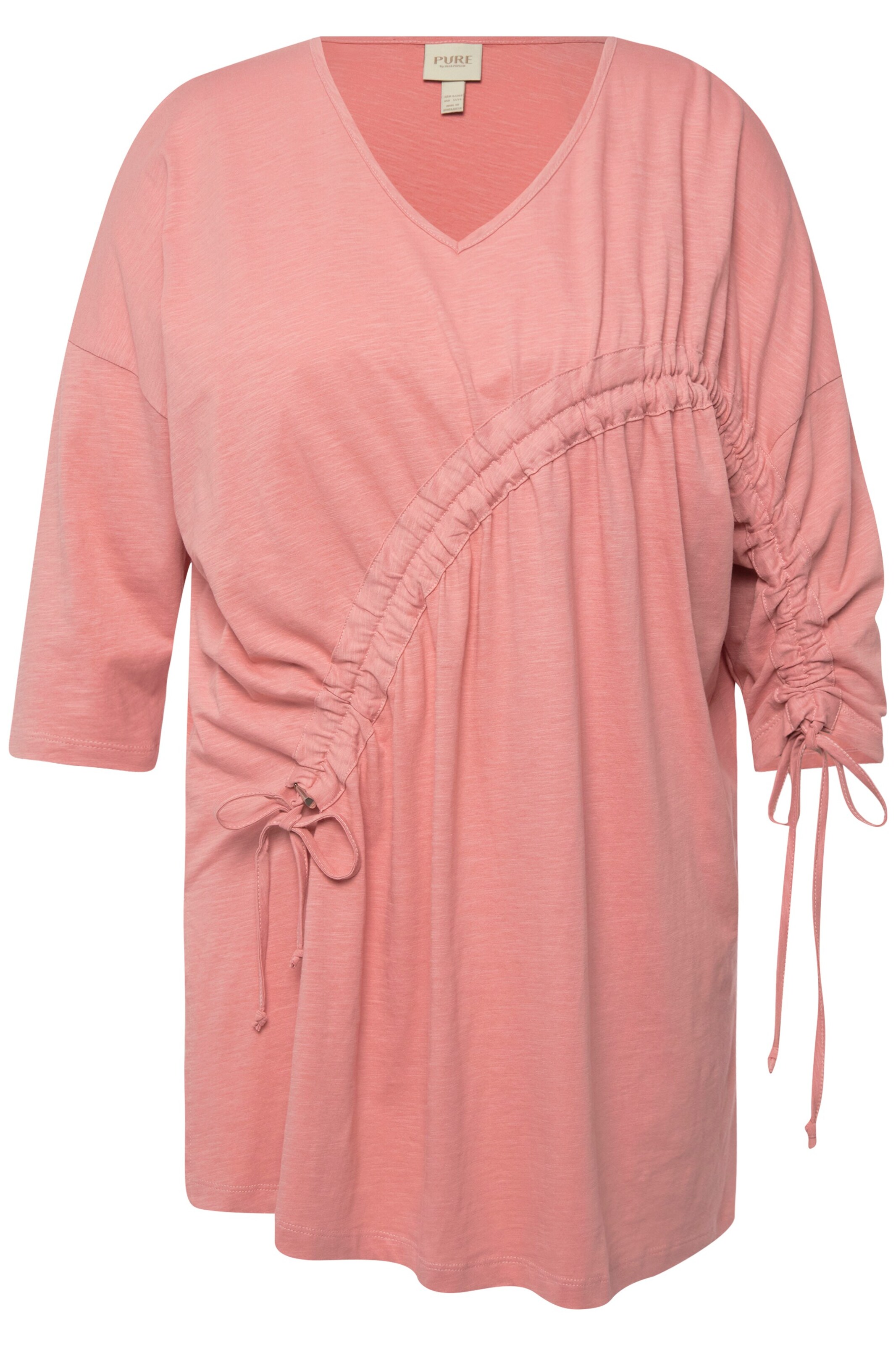 Ulla Popken Shirt in Oranje: voorkant