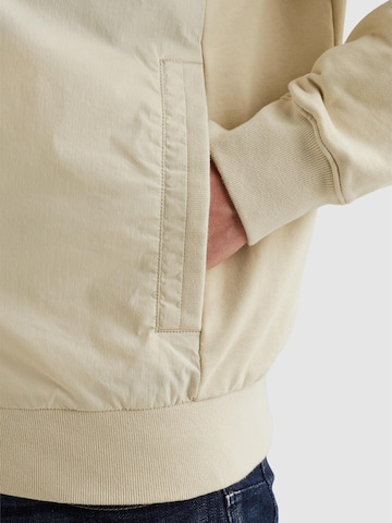 Giacca di mezza stagione 'Hybrid jacket with zipper closure and side pockets' di PME Legend in beige