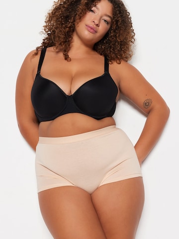 Trendyol Curve Shapingbukser i beige: forside