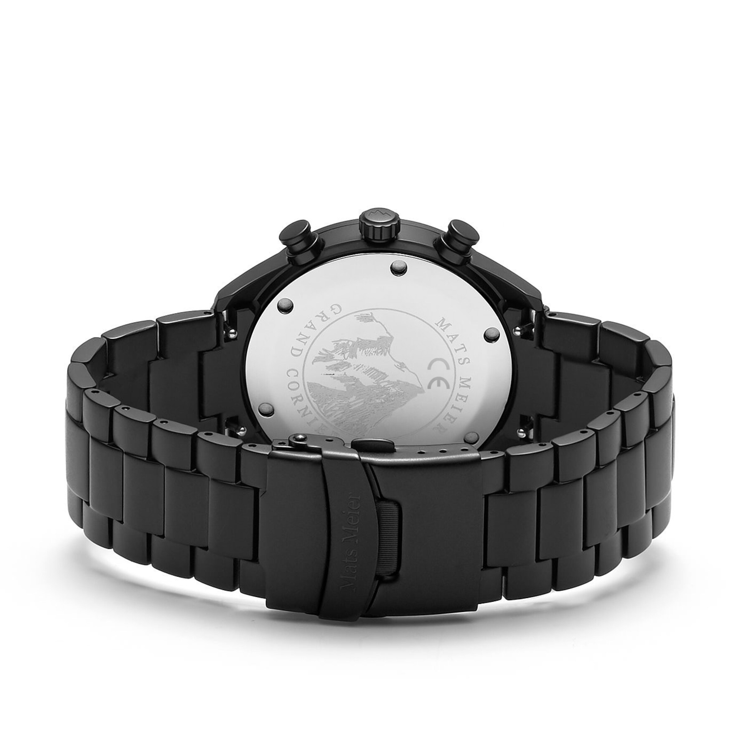 Mats Meier Analog Watch in Black