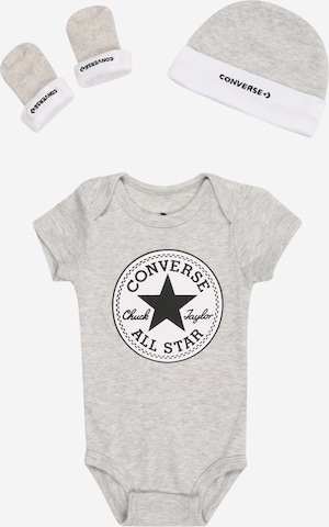 CONVERSE - Conjunto 'CLASSIC' en gris: frente