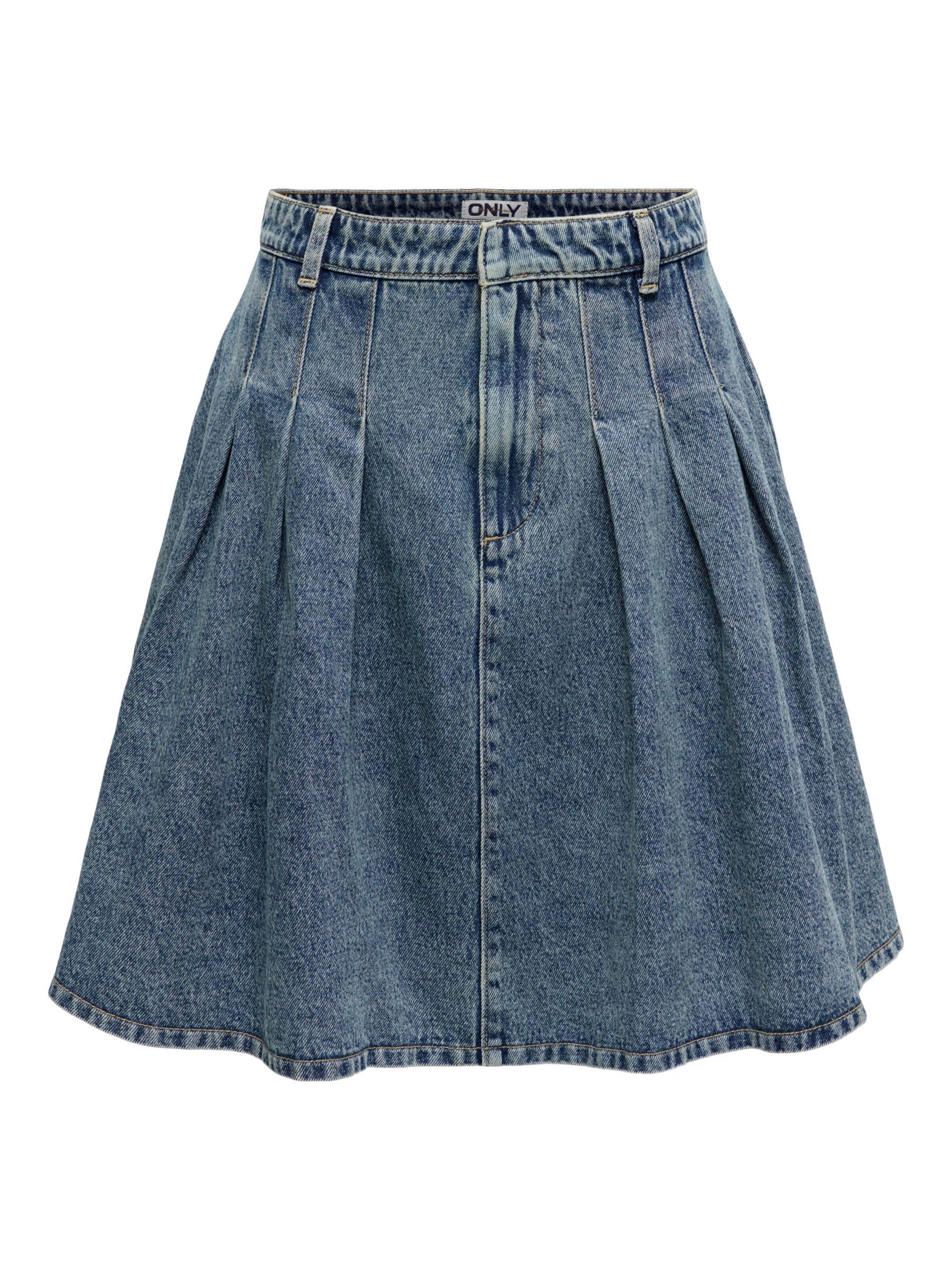 ONLY - Falda 'ONLRHODA' en azul: frente