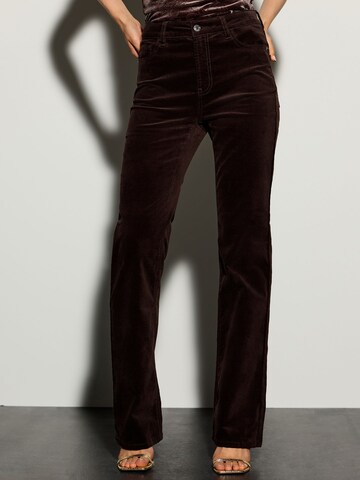 Bootcut Pantaloni di Next in marrone: frontale