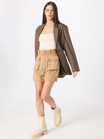 GUESS Regular Cargobroek in Beige