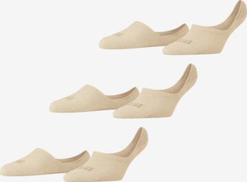 FALKE Füßlinge 'Step 3-Pack' in Beige: Vorderseite