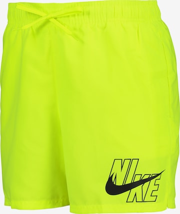 Nike Swim Badeshorts 'Lap 5' in Gelb: front