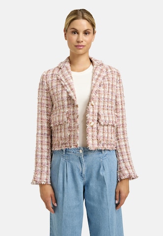 Milano Italy Between-Season Jacket in Brown: front