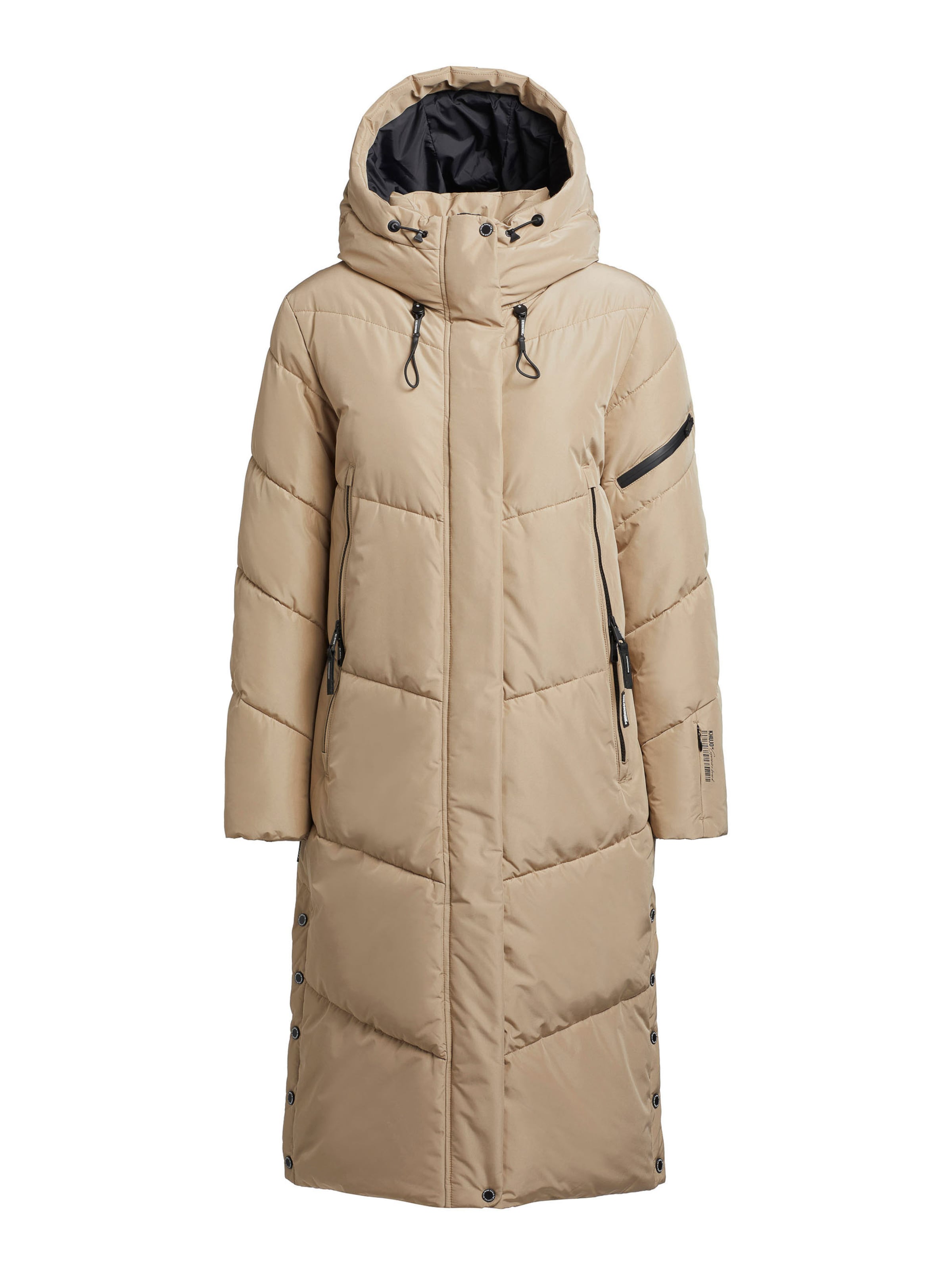 khujo Зимнее пальто 'SONJE5' в Бежевый: спереди