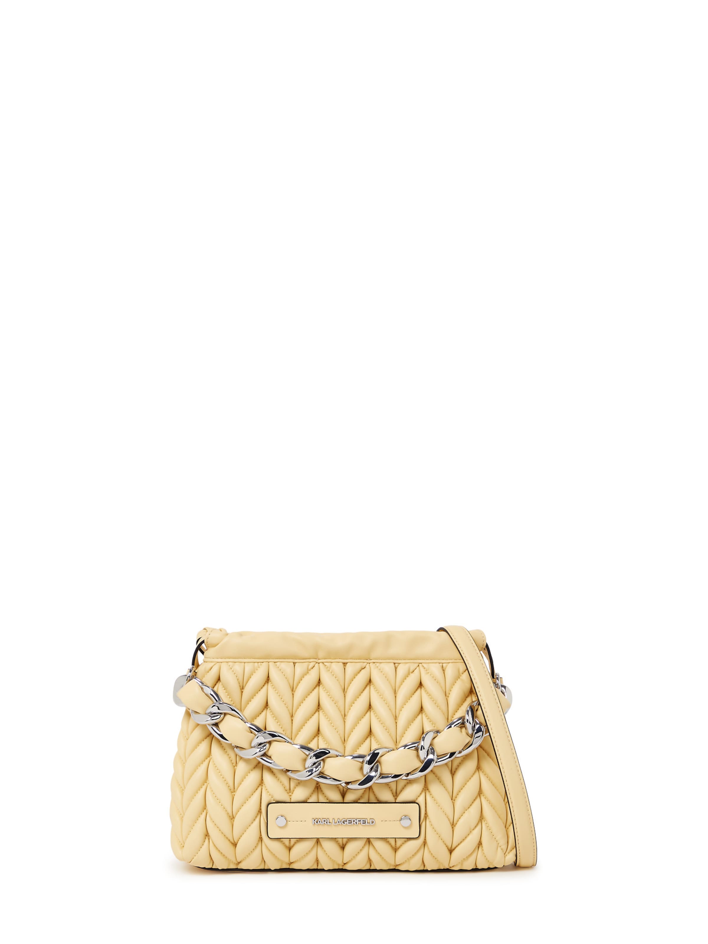 Karl Lagerfeld Umhängetasche in Gelb: Vorderseite