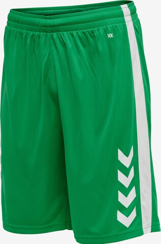 Hummel Regular Workout Pants in Green