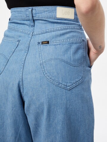 Lee Loosefit Bandplooi jeans 'Stella' in Blauw