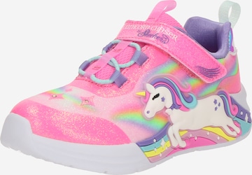 SKECHERS Кроссовки 'UNICORN CHASER' в Ярко-розовый: спереди