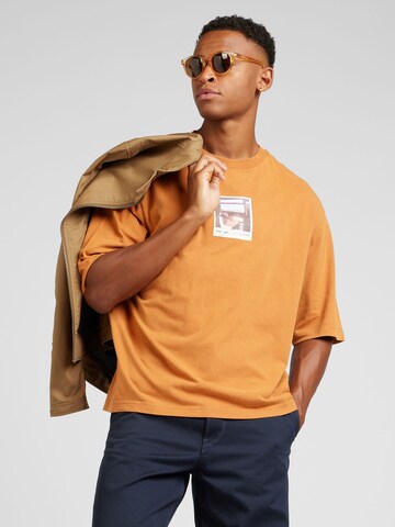 Only & Sons T-Shirt 'ONSRAY' in Orange