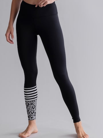 Hey Honey Skinny Sports trousers 'Surf Style' in Grey