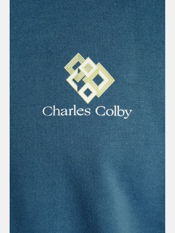 Sweat-shirt ' Earl Torin ' Charles Colby en bleu