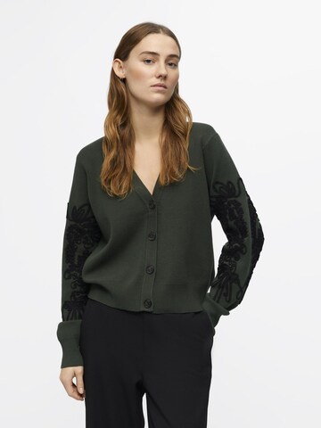 Cardigan OBJECT en vert : devant