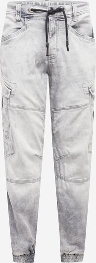 CAMP DAVID Pantalon cargo en gris, Vue avec produit