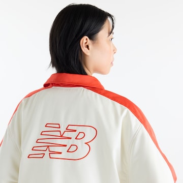 Giacca sportiva 'Sport Legacy Stadium Jacket' di new balance in bianco