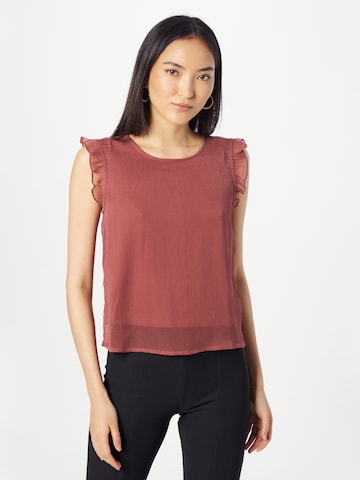 ABOUT YOU Shirt 'Marou' in Rood: voorkant