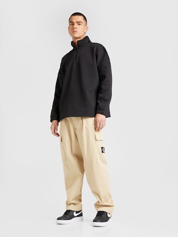 Calvin Klein Jeans Regular Cargohose in Beige