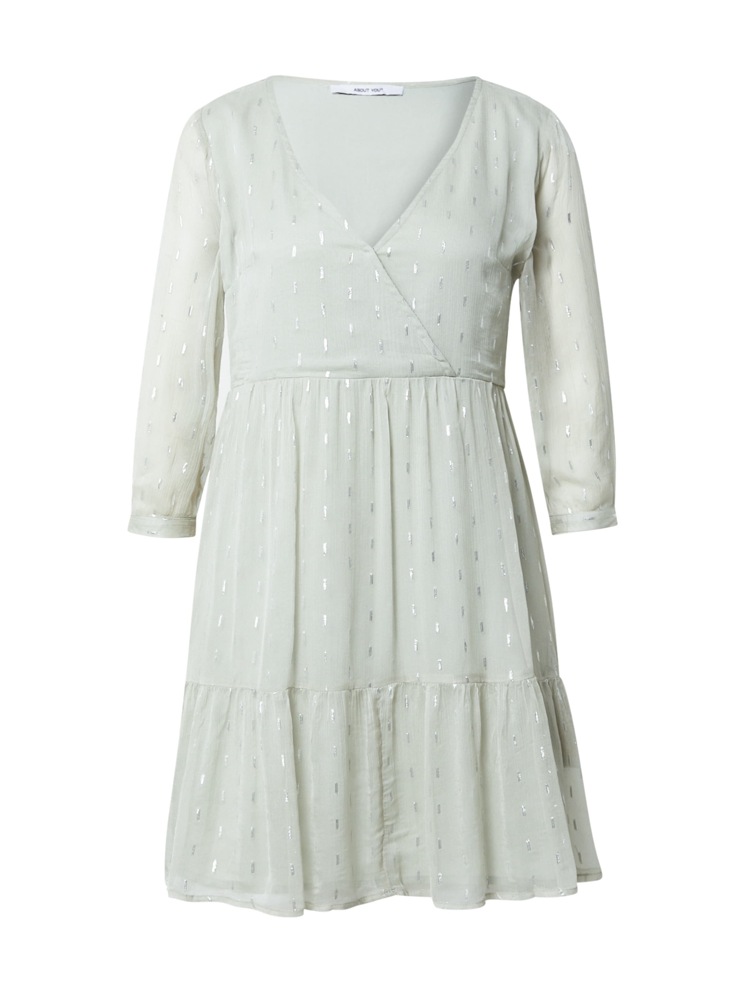 ABOUT YOU Šaty &#x27;Mette&#x27; - Zelená: predná strana