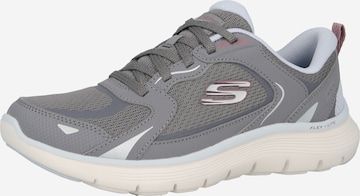 SKECHERS Springsko 'FLEX APPEAL 5.0' i grå: framsida