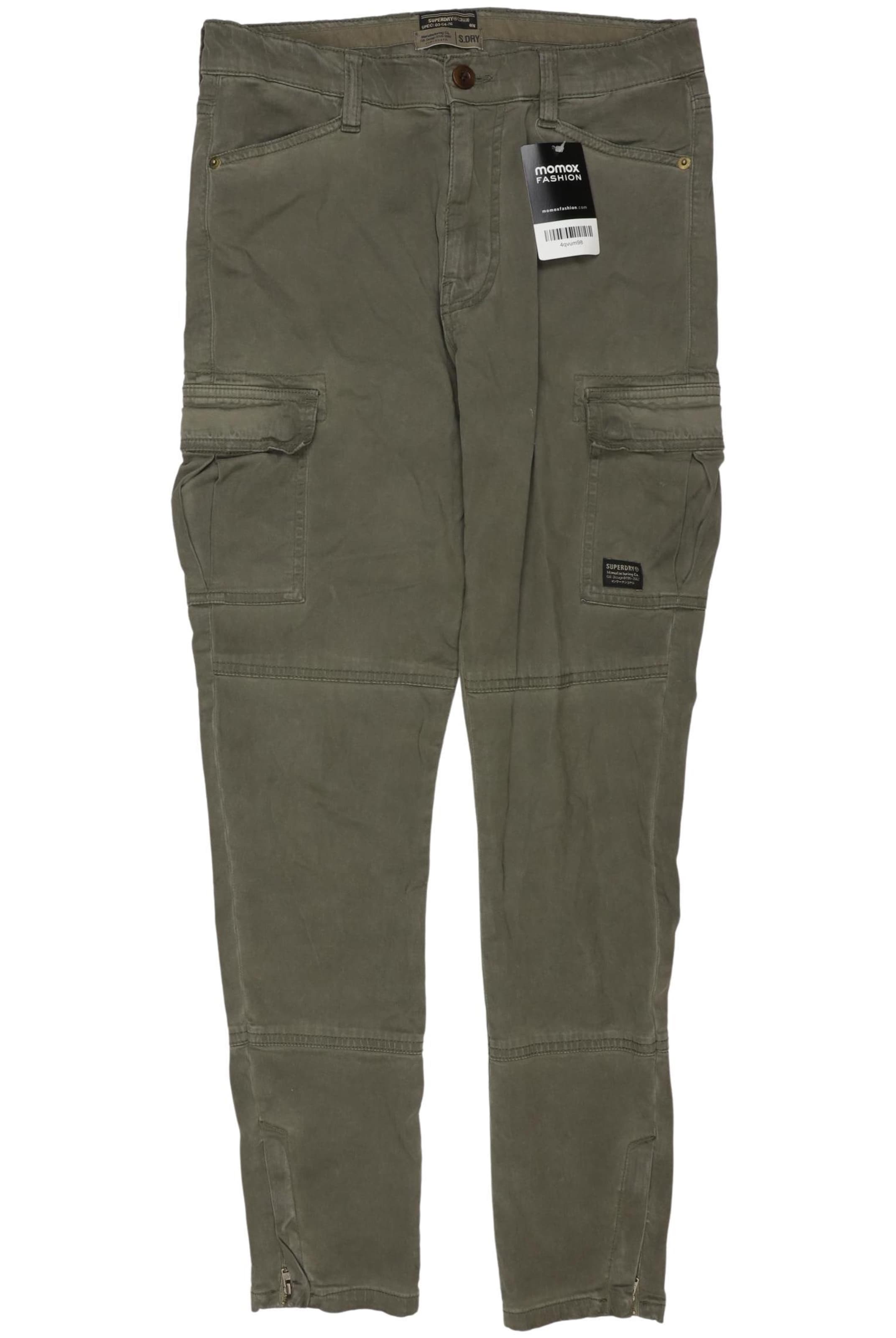Superdry & Co Pants in S in Green: front