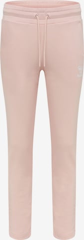 Hummel Slim fit Workout Pants 'NONI 2.0' in Pink: front