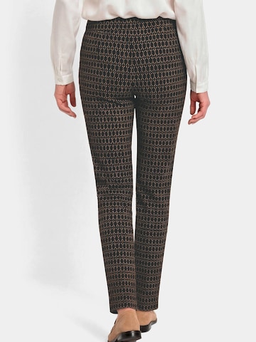 Goldner Regular Broek 'Carla' in Zwart
