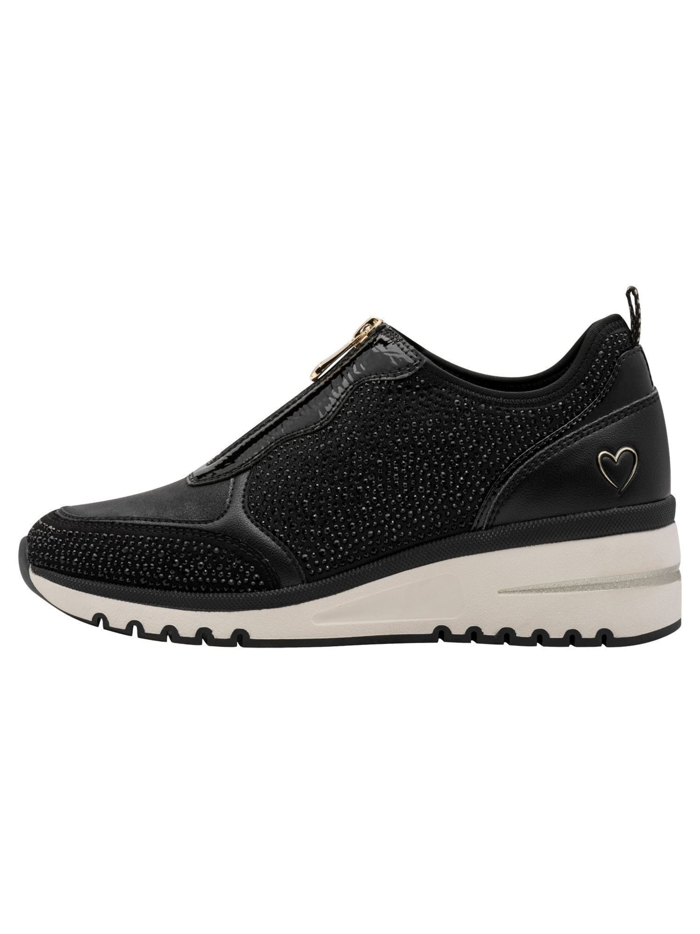 MARCO TOZZI Sneakers laag in Zwart