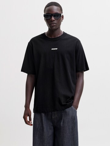 Maglietta 'JCOCLUB' di JACK & JONES in nero: frontale