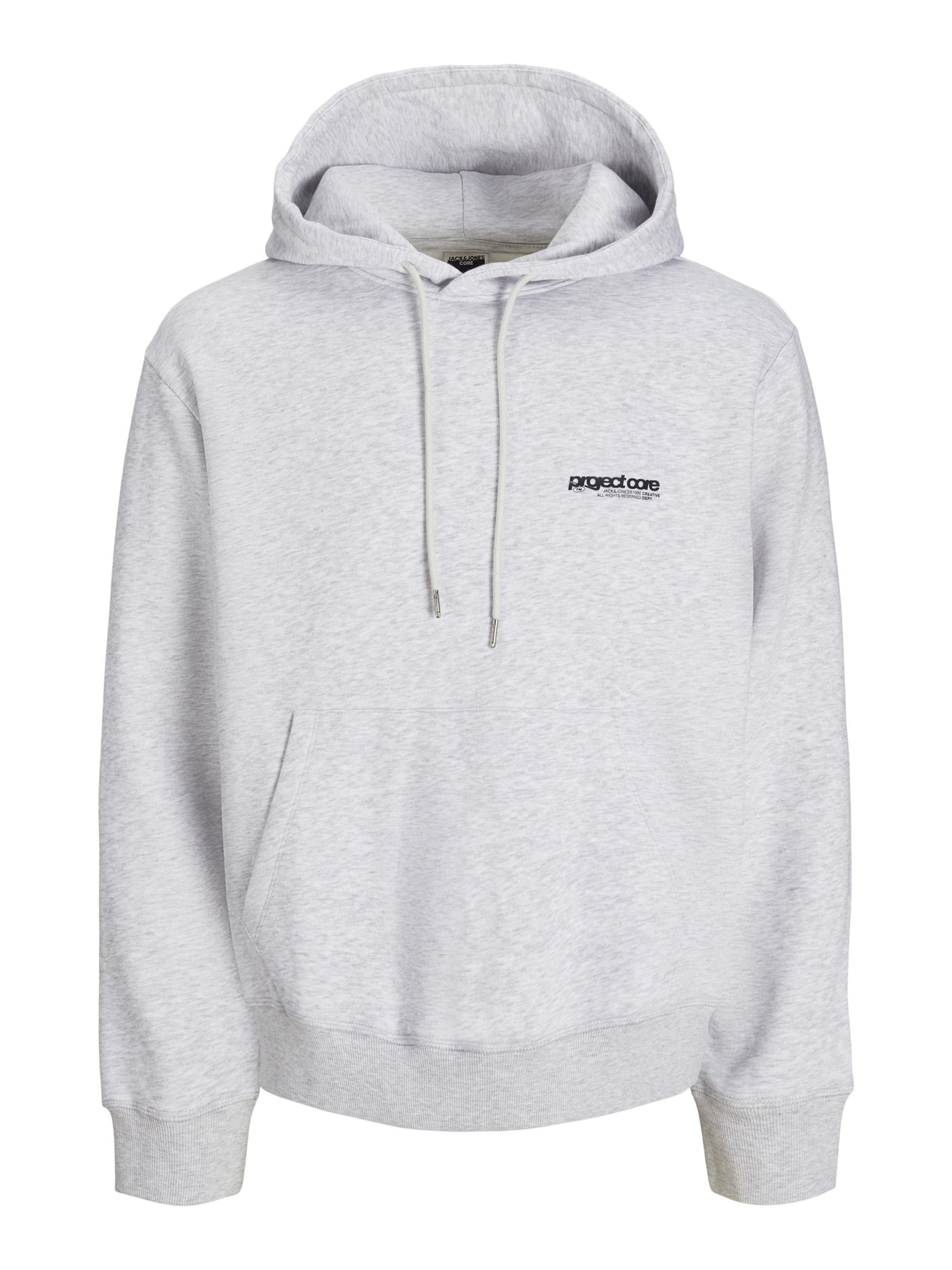 Sweat-shirt 'JCOUnion' JACK & JONES en gris : devant