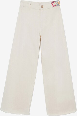 Desigual Loose fit Jeans 'Awesome' in White: front