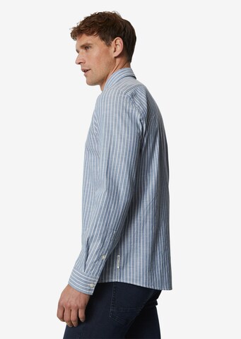 Marc O'Polo Regular fit Button Up Shirt in Blue