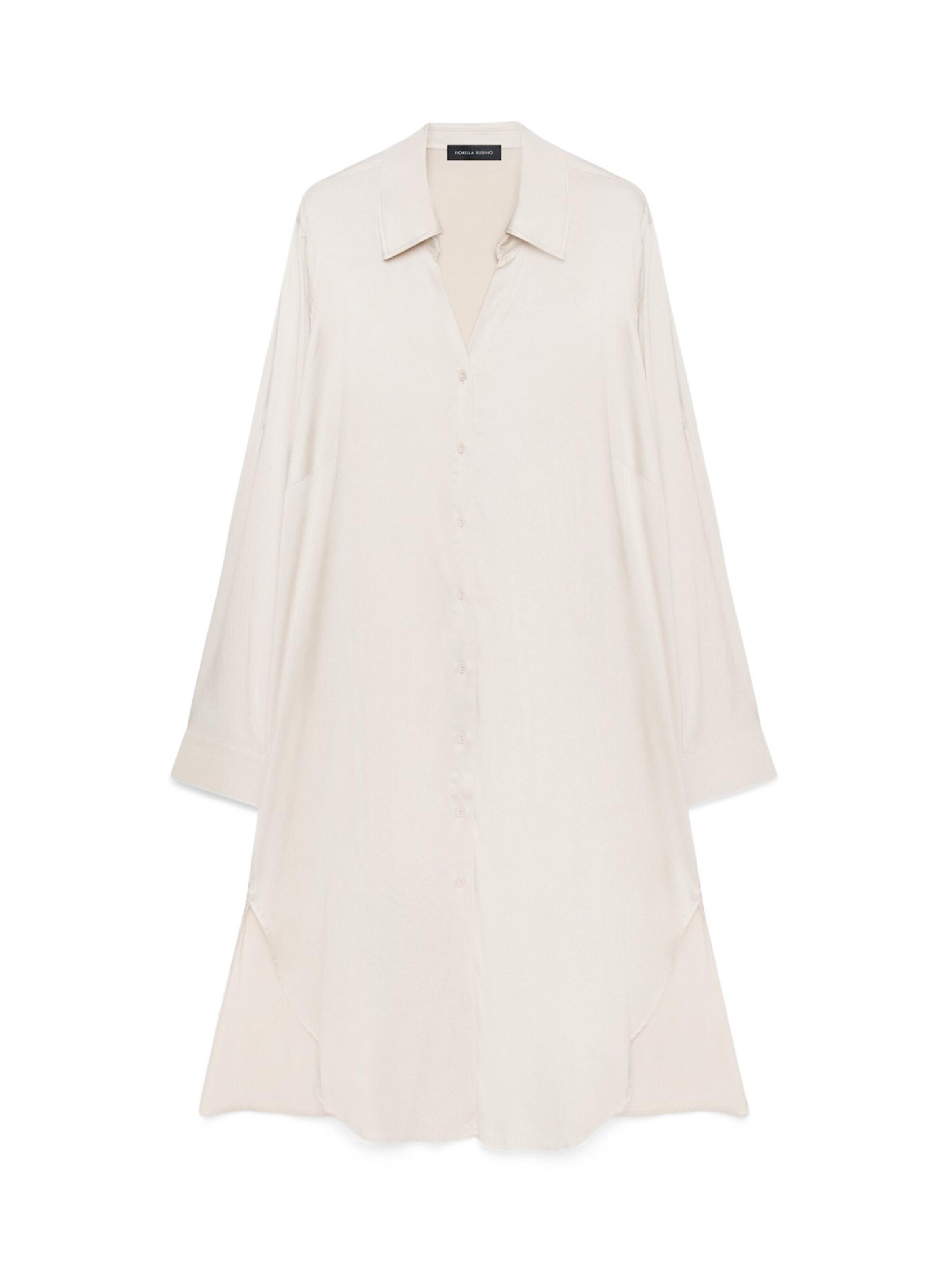 Abito camicia in 44 Fiorella Rubino di colore beige, Visualizzazione prodotti