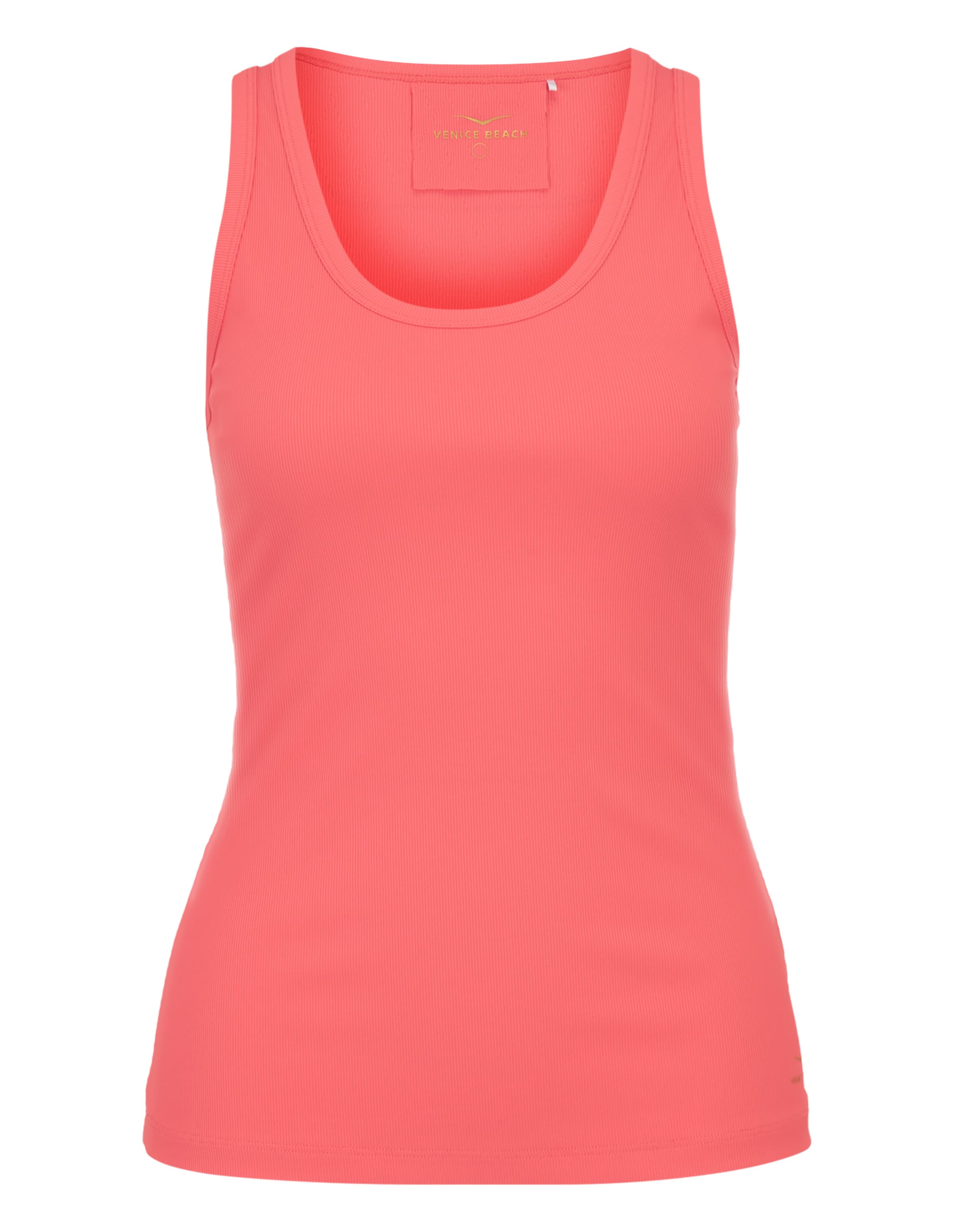 VENICE BEACH Sports Top in Orange: front