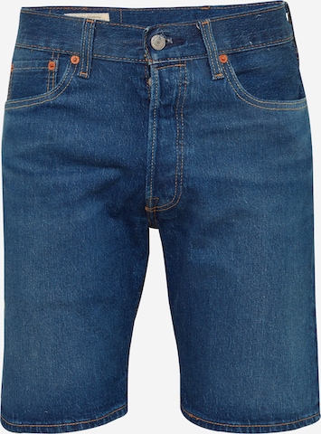 LEVI'S ® Regular Jeans '501 Original Short' in Blauw: voorkant