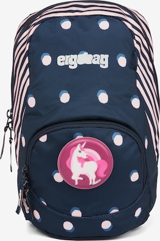 ergobag Backpack 'Ease' in Blue: front
