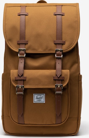 Herschel Backpack 'Little America' in Brown: front