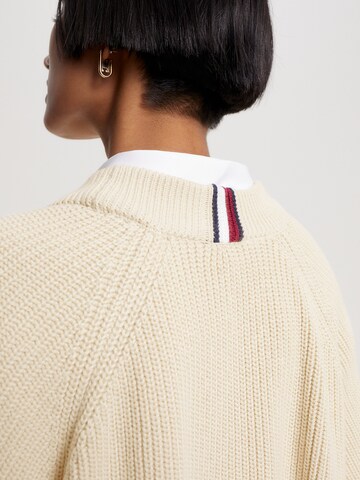 TOMMY HILFIGER Pullover in Beige