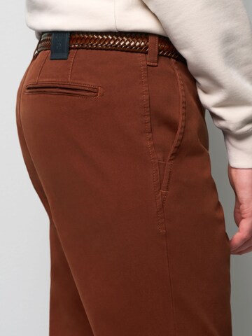 Regular Pantalon chino 'M5 Chino' MEYER en bronze