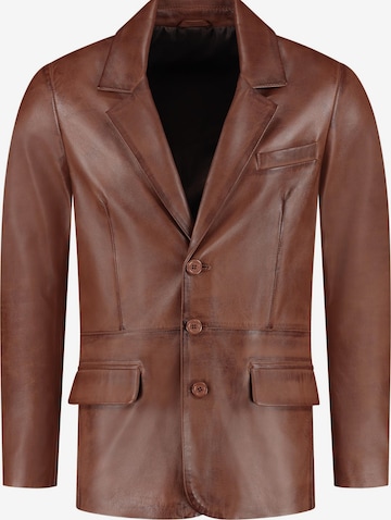 CYCAS D'OR Regular fit Suit Jacket 'Hype' in Brown: front