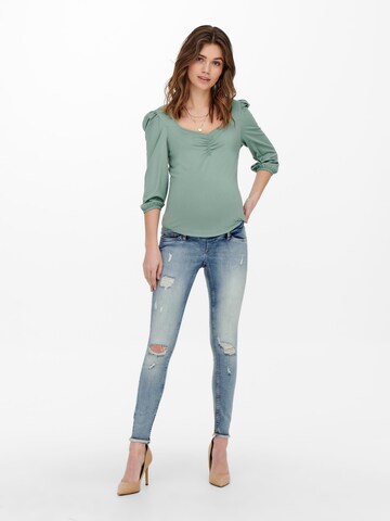 Only Maternity Skinny Jeans 'Onlblush' in Blau