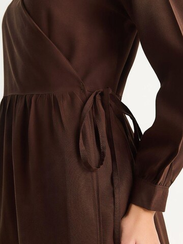 Bianco Lucci Dress in Brown