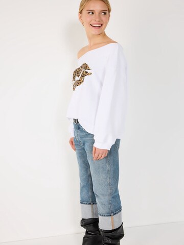 No Matter What Sweatshirt in Weiß