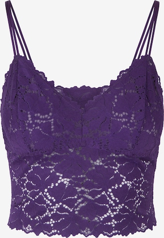 Triangle Soutien-gorge LingaDore en violet : devant