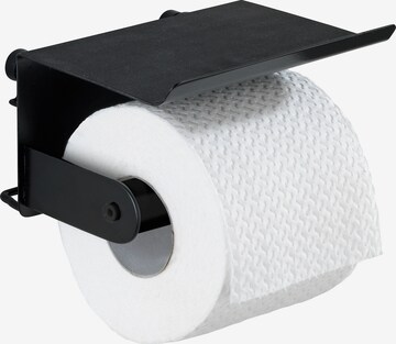 Wenko Toilettenpapierhalter in Schwarz