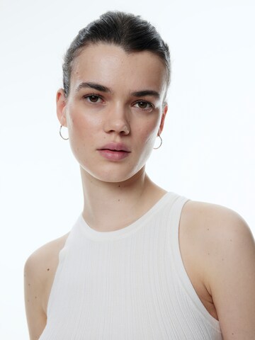 EDITED Gebreide top 'Ondria' in Wit